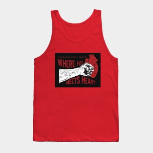 Where Fist Meets Heart Tank Top